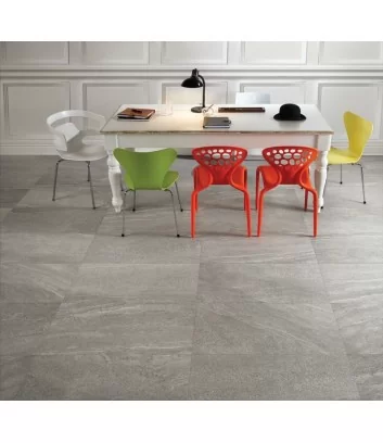 artica cloud natural rectified in office floor