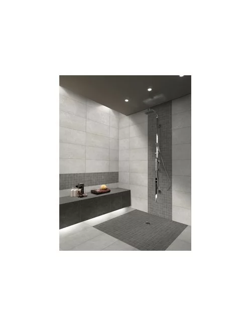 neutra lead gray natural in bathroom wall