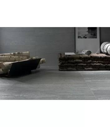 Kaleido ash natural rectified in living room floor tiles