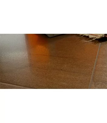 kaleido brown natural rectified floor detail