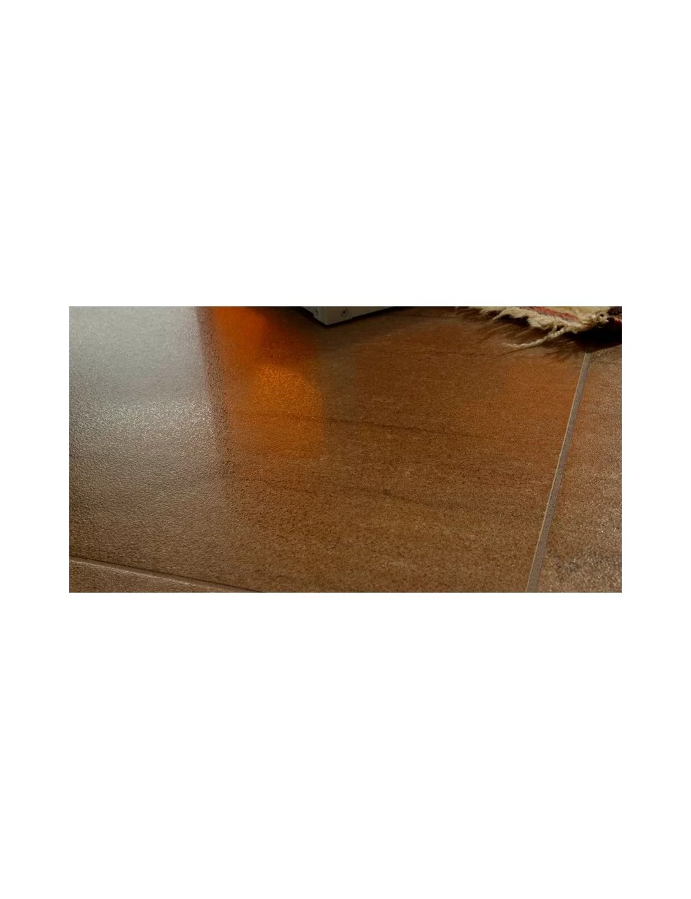 kaleido brown lapped rectified floor detail