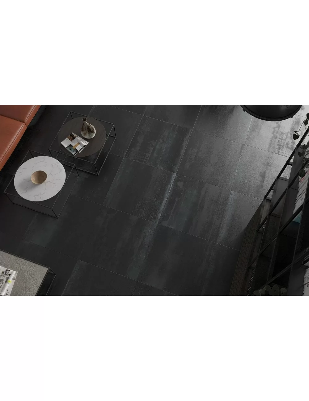 re-live black iron gres effetto cemento nero re-live black iron gres effetto cemento nero