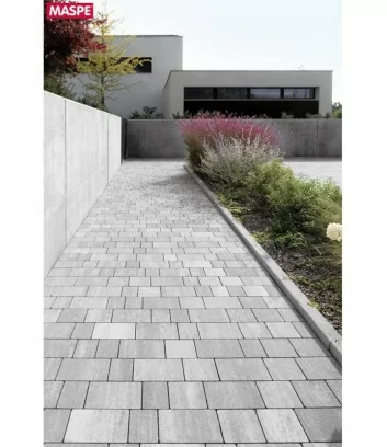 silver grey outdoor paving tiles Maspe Matrix