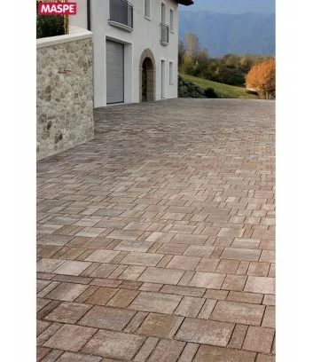 self-locking outdoor paving autumn leaf tiles Maspe texxa