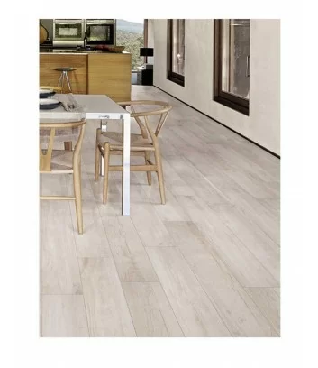 alpi white wood-effect kitchen floor