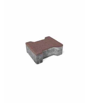 détail de surface pavé double t gris mix maspe