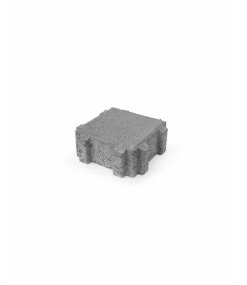 détail de surface pavé drainant 20x20 gris maspe