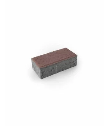 détail de surface pavé rouge 10x20 maspe