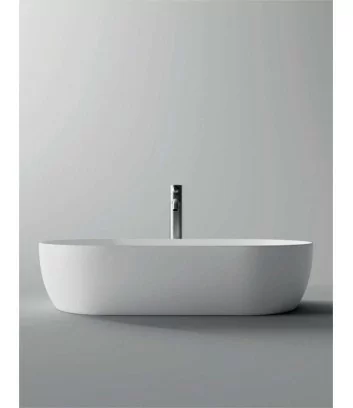 white countertop washbasin large Unica oval Alice Ceramica
