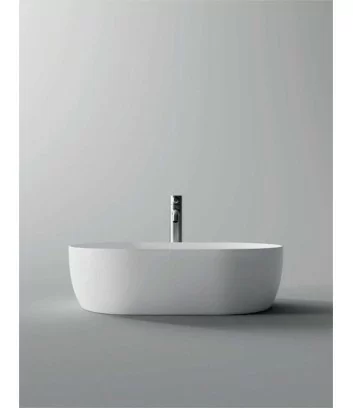 white countertop washbasin medium Unica oval Alice Ceramica