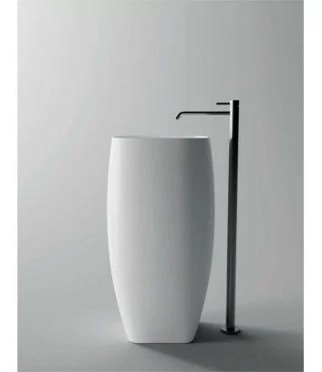 white freestanding washbasin Nur line