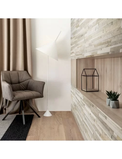 living room wall cladding natural stone Van Gogh wide