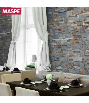 internal wall cladding natural stone picasso by maspe