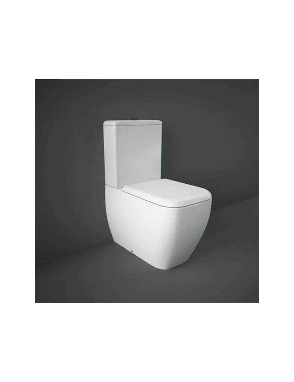 monoblock and rimless toilet Metropolitan by Rak ceramics