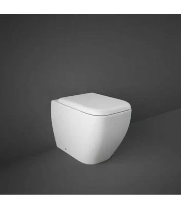 wc sur pied ras du mur avec sistem rimless ligne Metropolitan Rak Ceramics