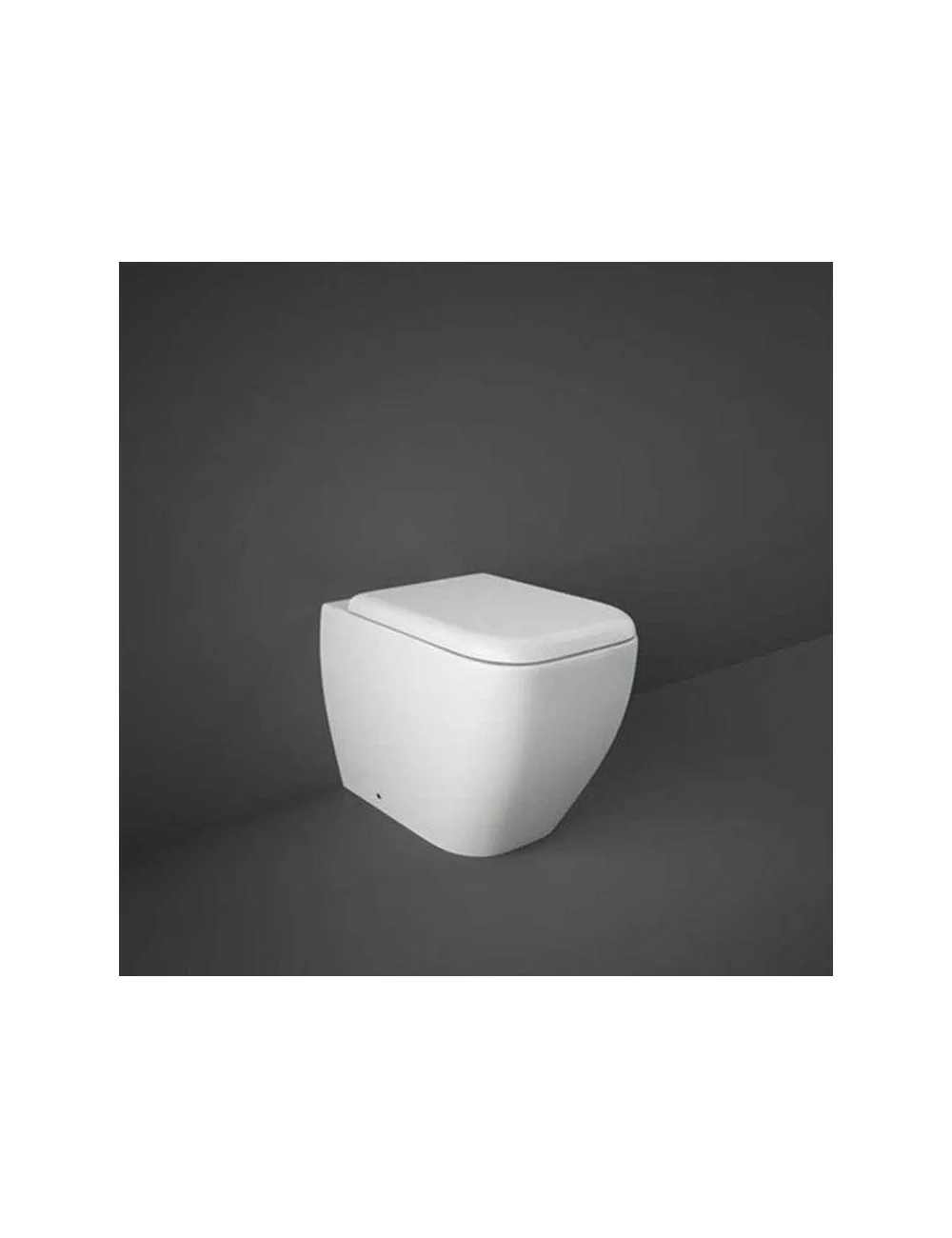 wc sur pied ras du mur avec sistem rimless ligne Metropolitan Rak Ceramics