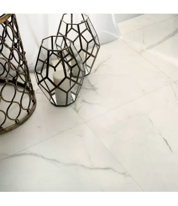 carreau en grès effet marble serie apuano blanc avec épaisseur 5mm