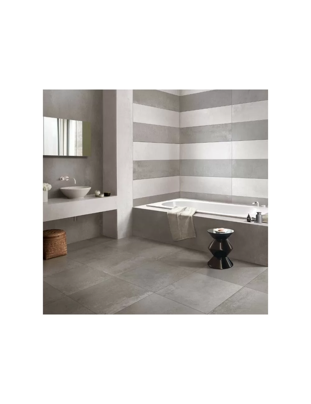 ferrocemento white tile thin