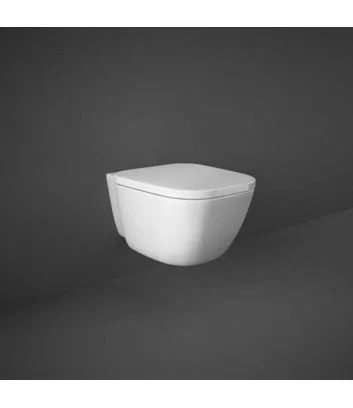 wall-hung toilet rimless system One line