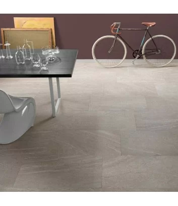 artica brandy lapped rectified floor detail