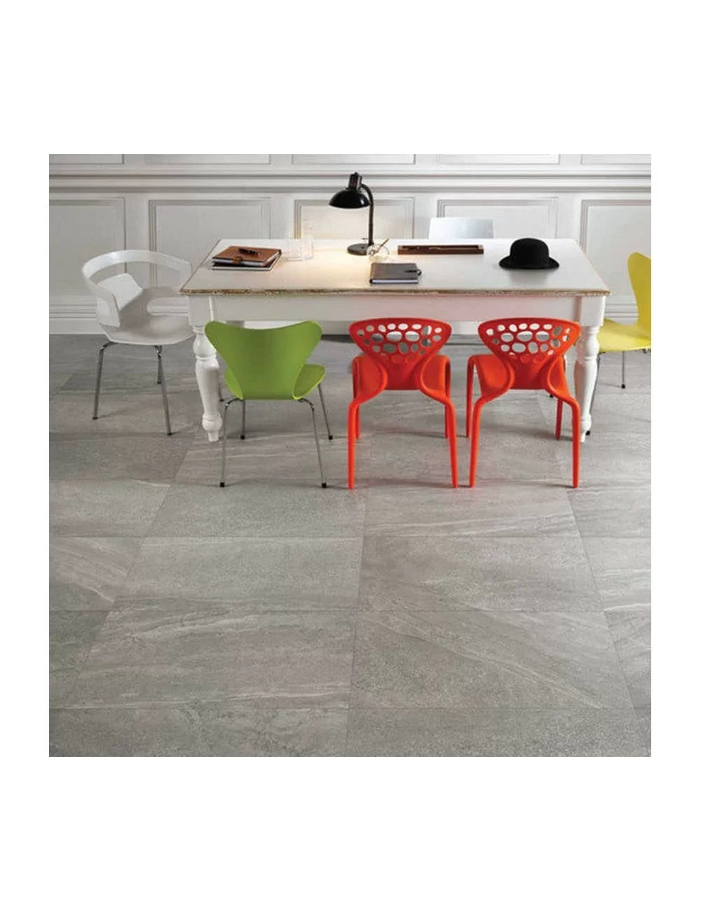 artica cloud lapped rectified in kitchen floor