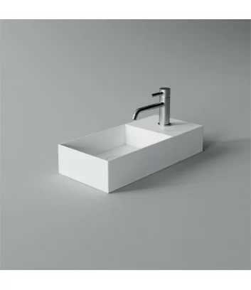 lavabo da appoggio in ceramica 55x25 collezione spy alice ceramica