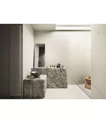 the room’s collection marble effect santuario by imola ceramica