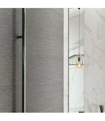 lumina lace silver 25x75 in bathroom wall tiles