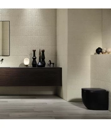 lumina stone edge beige in bathroom wall tiles
