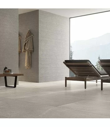 Lumina stone rock grey pose de carrelage sur le toit-terrasse