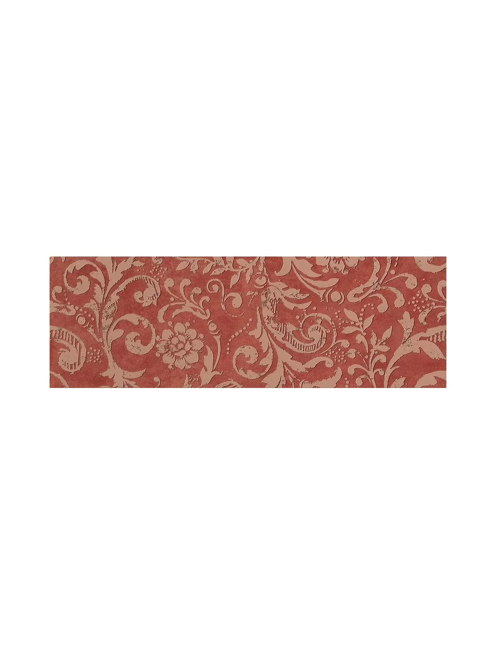 Color Now damask insert marsala surface detail