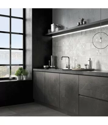 hangar cementin grey in kitchen wall tiles