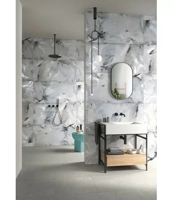 universal nebula by Tuscania in bathroom wall tiles