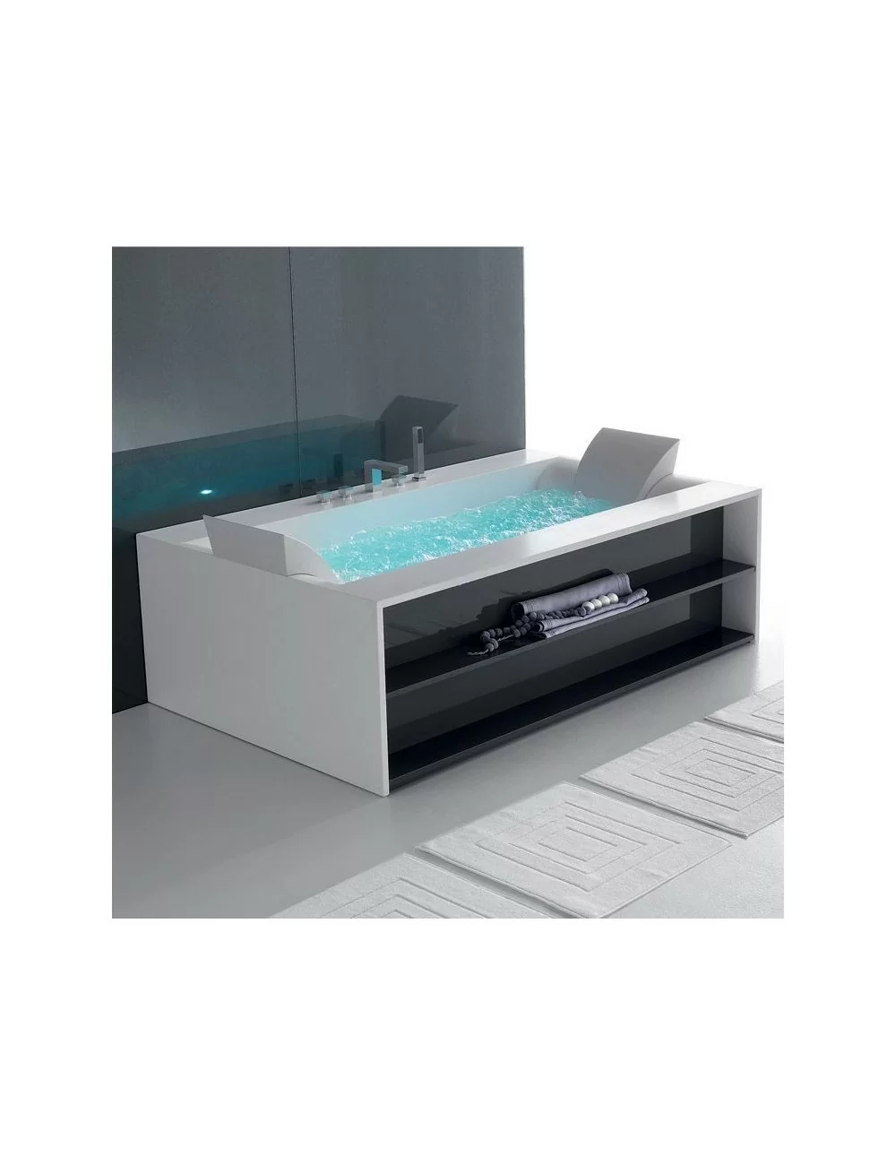 baignoire Sensual en Corian de Hafro Geromin