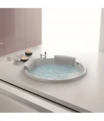 baignoire ronde encastrable Bolla de Hafro Geromin