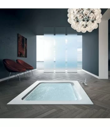 baignoire d'hydromassage Bolla R à débordement 200 x 150 de Hafro Geromin