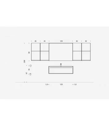 installation data sheet suite 02 composition by Hafro Geromin