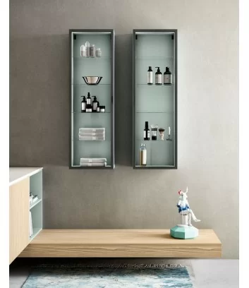 wall units with glass door elite 09 by Hafro Geromin