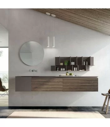 panoramica mobili arredo bagno lime 2 composizione ALL14 Azzurra Bagni