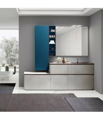 overview bathroom furniture lime 2 composition 204 by Azzurra Bagni