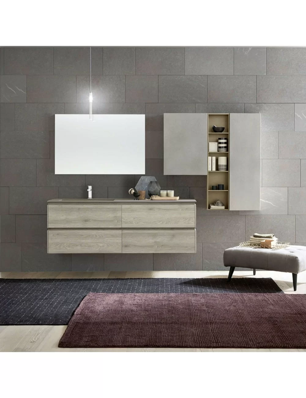 overview bathroom furniture lime 2 207 composition by Azzurra Bagni