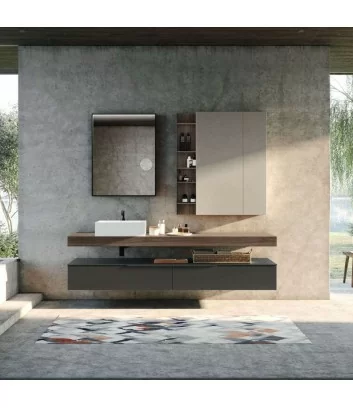 panoramica mobili arredo bagno lime 1 composizione J&T 11 Azzurra Bagni