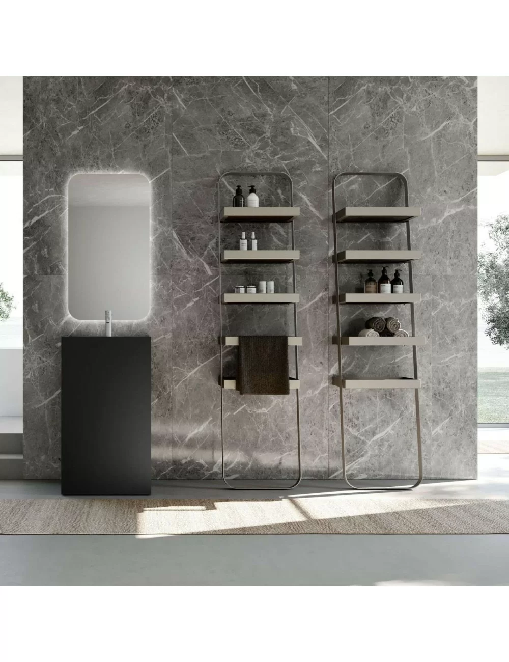 overview bathroom furniture lime 0 composition All04 by Azzurra Bagni