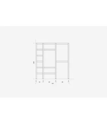 installation data sheet store 03 composition 3 by Hafro Geromin