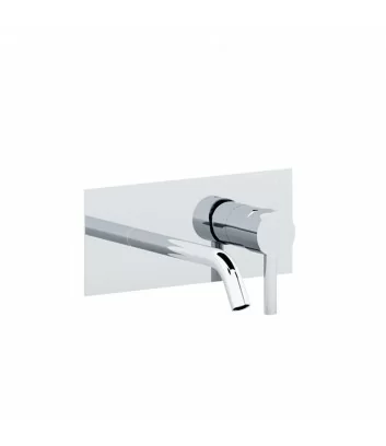 miscelatore lavabo a muro collezione Bambù 0405-3-2-E - Bellosta rubinetterie