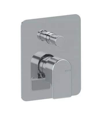 concealed shower mixer model 5800-L-E Micheli collection by Bellosta