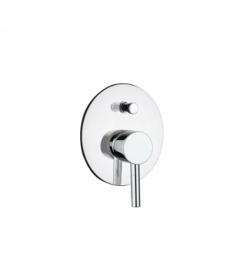 mod. 0400-E concealed shower mixer Bambù with 2 outlet w/diverter