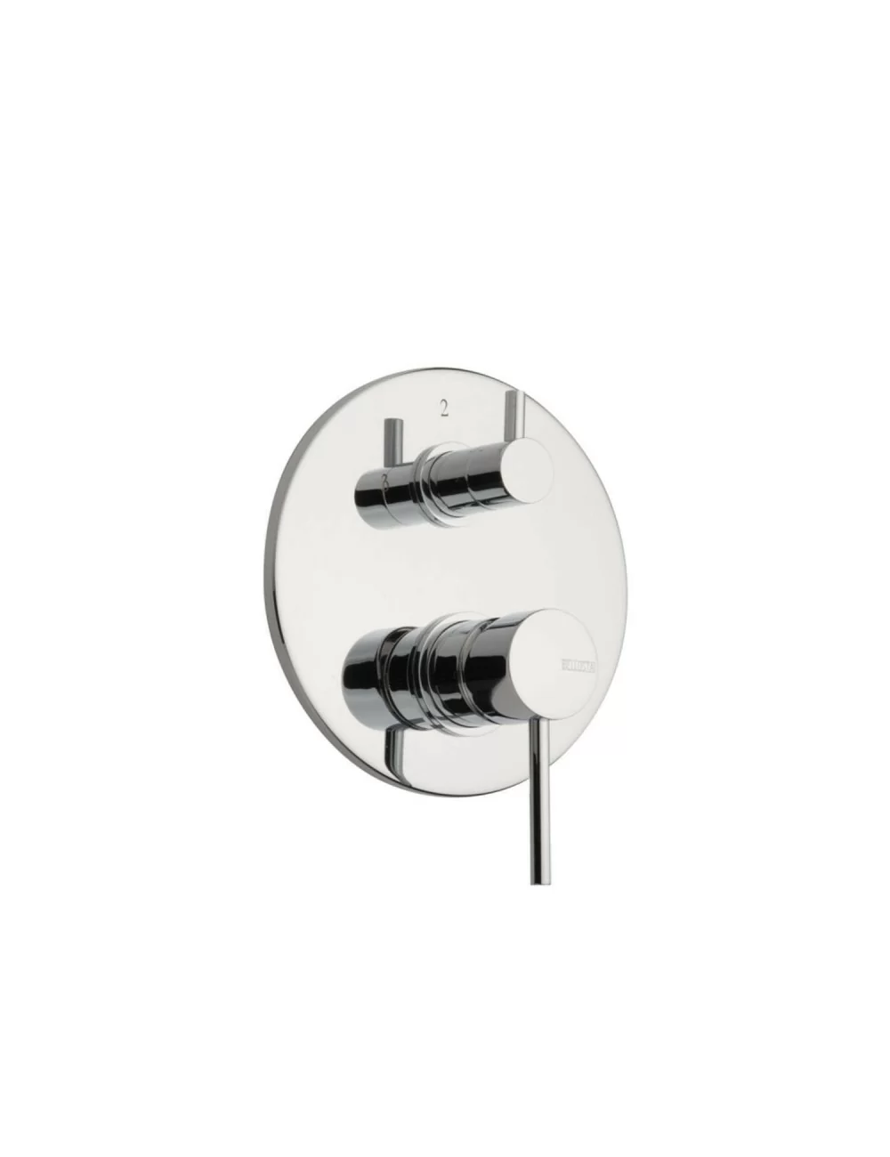 concealed shower mixer model 1200-3-04-E Bambù collection by Bellosta