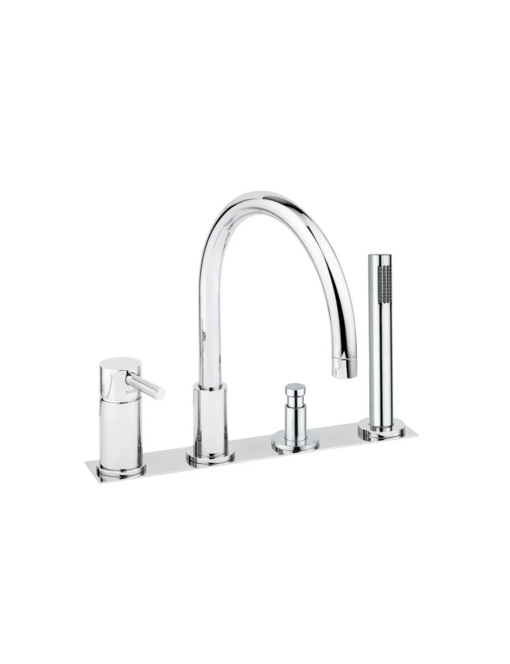 deck-mounted bath mixer 0401-2-P-A model Bambù collection