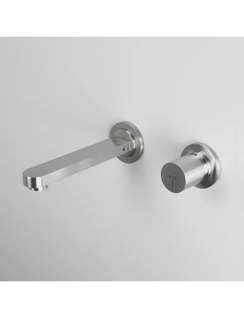 Mitigeur de lavabo mural serie Axis de Super Inox